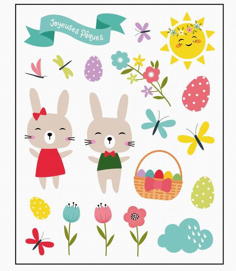 Easter Sticker ML-FH-013