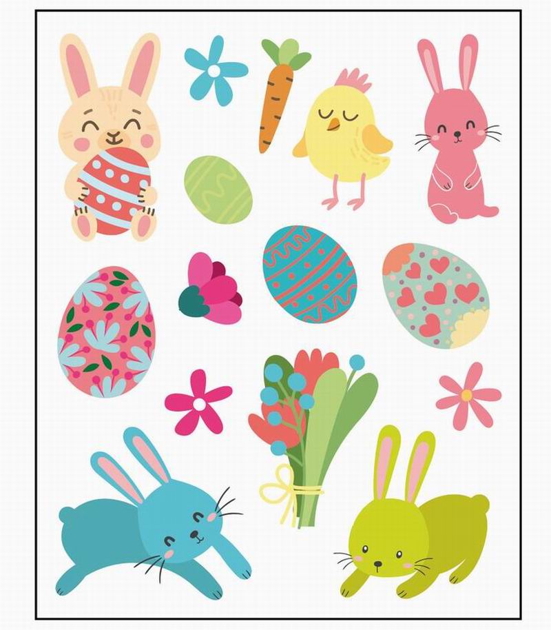 Easter Sticker ML-FH-015